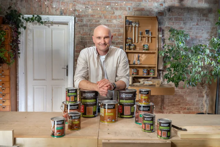 Dominik Strzelec i produkty Drewnochron