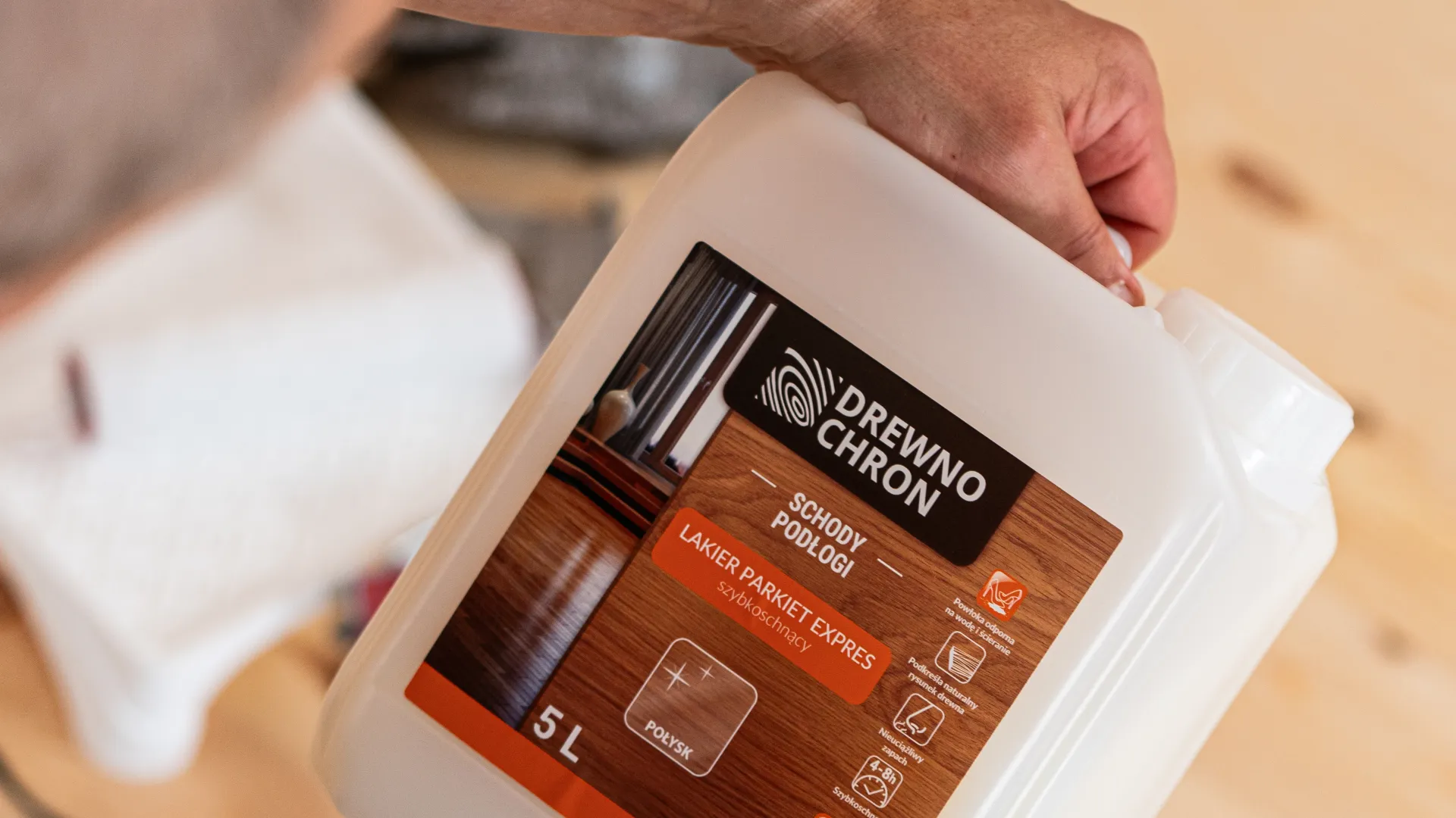 Drewnochron Lakier Parkiet Expres